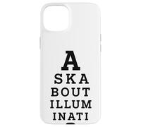 Renseignez-Vous sur Illuminati Eye Test Parody Conspiracy Theory Coque pour iPhone 15 Plus
