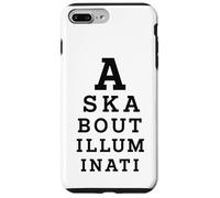 Renseignez-Vous sur Illuminati Eye Test Parody Conspiracy Theory Coque pour iPhone 7 Plus/8 Plus