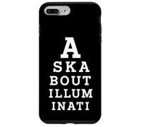 Renseignez-Vous sur Illuminati Eye Test Parody Conspiracy Theory Coque pour iPhone 7 Plus/8 Plus