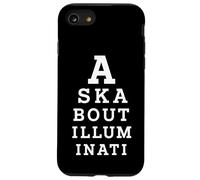 Renseignez-Vous sur Illuminati Eye Test Parody Conspiracy Theory Coque pour iPhone SE (2020) / 7/8