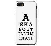 Renseignez-Vous sur Illuminati Eye Test Parody Conspiracy Theory Coque pour iPhone SE (2020) / 7/8