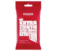 Renshaw Pâte à Sucre Extra Ferme/Élastique Blanc 1 kg