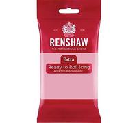 RENSHAW Pâte à sucre Extra Pink 250 g - Lot de 6