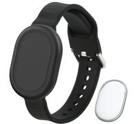 RenSheng GPS Sangles Compatibles avec Xiaomi Smart Tag Bracelet, Silicone Souple, Imperméable et Respirant, Étuis de Protection avec Localisateur pour Enfants et Personnes Agées(L'hôte n'inclut Pas)