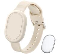 RenSheng GPS Sangles Compatibles avec Xiaomi Smart Tag Bracelet, Silicone Souple, Imperméable et Respirant, Étuis de Protection avec Localisateur pour Enfants et Personnes Agées(L'hôte n'inclut Pas)