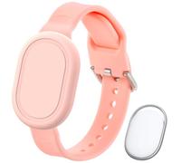 RenSheng GPS Sangles Compatibles avec Xiaomi Smart Tag Bracelet, Silicone Souple, Imperméable et Respirant, Étuis de Protection avec Localisateur pour Enfants et Personnes Agées(L'hôte n'inclut Pas)