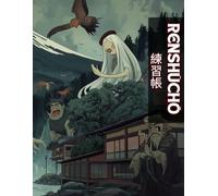 Renshucho: Japanese Calligraphy Practice Grid Notebook: Hiragana, Katakana & Kanji: 100 Blank Pages for Practice -Mystic Entities 3