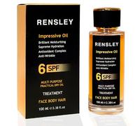RENSLEY Huile de soin de la peau pour le corps, le visage et les cheveux - Hydratant, huile corporelle anti-âge multi-usages, huile capillaire, huile pour cuticules, soin des cellules souches