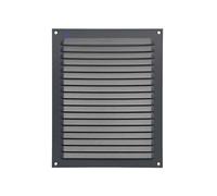 Renson 436 - Grille d'évacuation extérieure en aluminium - Renson - RAL 7016 - Gris anthracite 150 x 150 mm