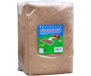 RentACoop Lot de 4 doublures en jute pour couveuse Little Red Barn | Doublure en jute réutilisable de taille pour les couveuses Little Red Barn afin de soutenir les pieds confortables pour les