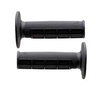 Renthal Poignées de guidon Gris 50/50 G088 – MX, fermes, diamant/gaufre, 120 mm