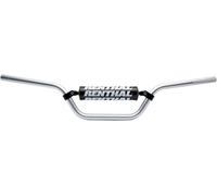 Guidon RENTHAL Quad Raptor Argent Avec Protecteur Noir 811-01-si-03-219 pour