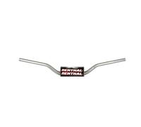 Renthal Guidon Fatbar 604 RC 28,6mm Moto Cross Enduro MX Argent