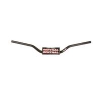 Renthal Guidon Fatbar 821 Mcgrath 28,6mm Moto Motard Cross Enduro MX Noir