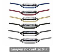 RENTHAL Guidon Offroad silver with black pad 693-01-SI-01-185