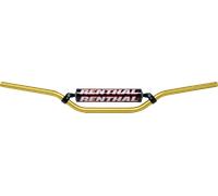 Renthal Guidon 693 Classic Enduro 22,2 Or avec protecteur noir pour moto