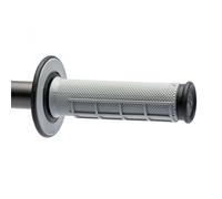 Renthal MX / Enduro Double Composant Poignées Diamant / Gaufre (Gris/Noir) (1