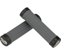 Poignees lock on renthal traction medium gris