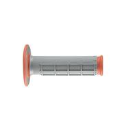 Renthal - Poignées Guidon Moto Dual Grip Gris/Orange