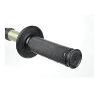 Renthal - Poignées Guidon Moto Ultra-Tacky Grips Half-Wafle Noir