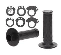 Renthal Poignées Lock-On R-Works Half Waffle Tapered Ultratacky Noir
