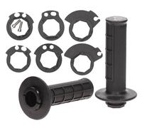 Renthal Poignées Lock-On R-Works Half Waffle Ultratacky Noir