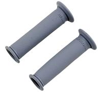 Renthal Poignées de guidon Road Single Compound motif losanges Souple Gris 120 mm