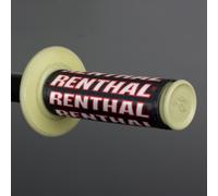 RENTHAL Protège-poignées Clean Grips noir/rouge