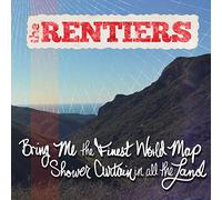 Rentiers - Bring Me The Finest World Map Shower Curtain in Al