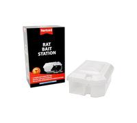 Rentokil FBSR02 Station d'appât pour Rat Transparent 26,6 x 17 x 11,3 cm