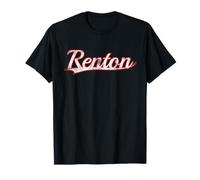 Renton Washington Seattle Area Vintage Varsity Distressed T-Shirt