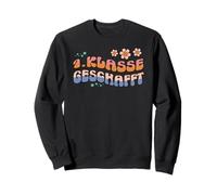 rentrée des Classes Première Classe réussie école été Vague Sweatshirt