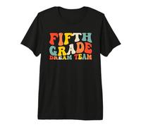 Rentrée Scolaire 5e année Dream Team Teacher Kids Cinquième année T-Shirt Haut de Gamme