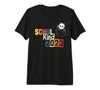 Rentrée Scolaire Animal de Poche 2023 Panda T-Shirt Haut de Gamme