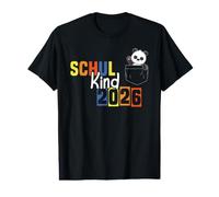 Rentrée Scolaire Animal de Poche 2026 Panda T-Shirt Graphique avec Valeur