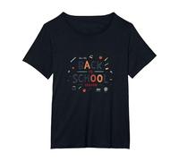 Rentrée Scolaire : Aventures d'apprentissage Amusantes à Venir T-Shirt, Femme Grandes Tailles, Noir, 3X