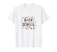 Rentrée Scolaire : Aventures d'apprentissage Amusantes à Venir T-Shirt, Homme, Blanc, 5XL