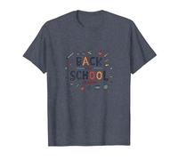 Rentrée Scolaire : Aventures d'apprentissage Amusantes à Venir T-Shirt, Homme, Bleu Chiné, 5XL
