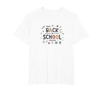 Rentrée Scolaire : Aventures d'apprentissage Amusantes à Venir T-Shirt, Homme Grandes Tailles, Blanc, 2X Tall