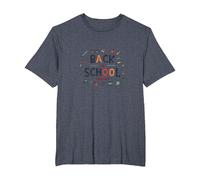 Rentrée Scolaire : Aventures d'apprentissage Amusantes à Venir T-Shirt, Homme Grandes Tailles, Bleu Chiné, 3X Tall