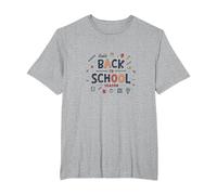 Rentrée Scolaire : Aventures d'apprentissage Amusantes à Venir T-Shirt, Homme Grandes Tailles, Gris Chiné, 3X Tall