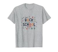 Rentrée Scolaire : Aventures d'apprentissage Amusantes à Venir T-Shirt, Homme, Gris Chiné, 5XL