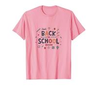 Rentrée Scolaire : Aventures d'apprentissage Amusantes à Venir T-Shirt, Homme, Rose, XXL
