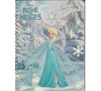 RENTREE SCOLAIRE - CAHIER DE TEXTE A SPIRALE REINE DES NEIGES