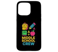 Rentrée Scolaire collège Mignon Femme Premier Jour Coque pour iPhone 15 Pro Max