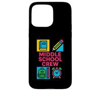 Rentrée Scolaire collège Mignon Femme Premier Jour Coque pour iPhone 15 Pro Max
