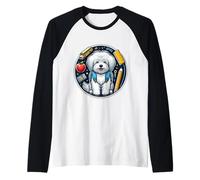Rentrée scolaire Coton de Tulear Chien Garçons Filles Propriétaire Étudiant Manche Raglan