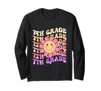 Rentrée Scolaire Groovy de 7e année, Premier Jour de septième année Manche Longue