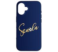 Rentrée Scolaire Italienne Écolier Football Coque pour iPhone 16