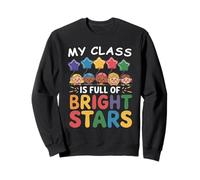 Rentrée Scolaire, My Class is Full of Bright Stars Teacher 2025 Sweatshirt